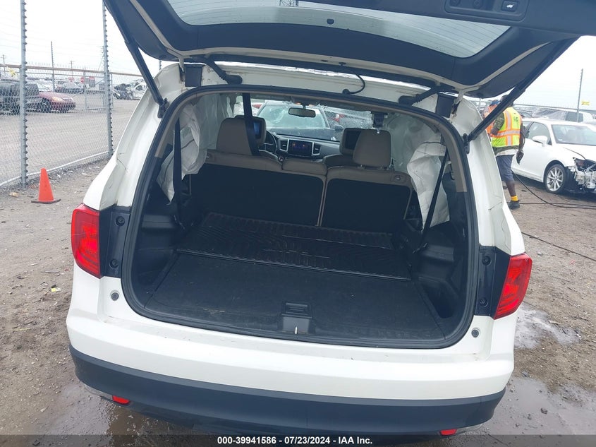 2016 HONDA PILOT EX-L - 5FNYF6H53GB034014