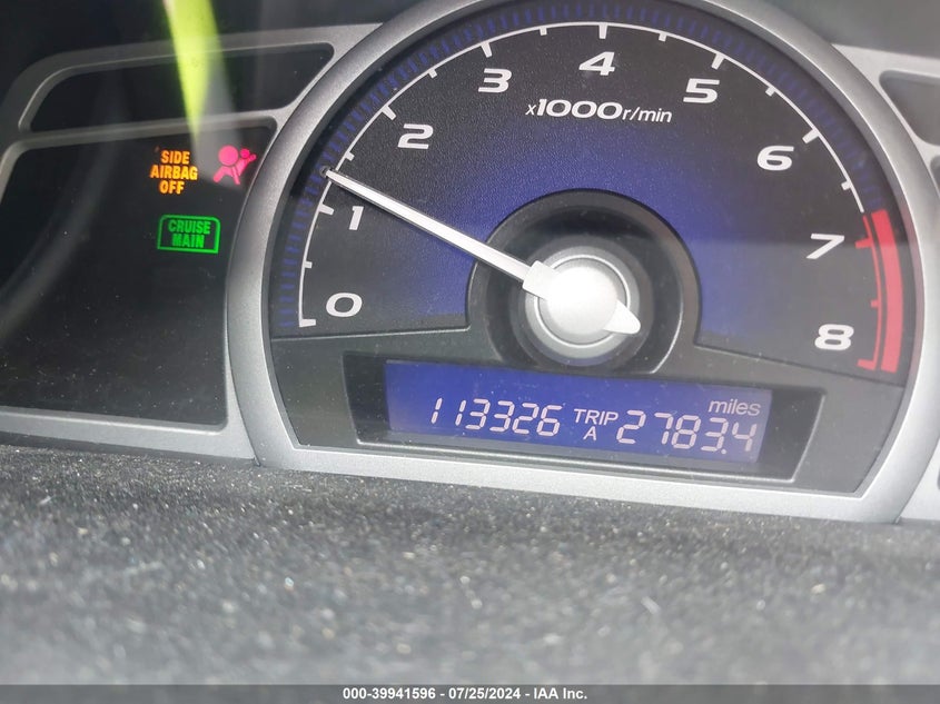 2009 Honda Civic Ex VIN: 2HGFG12809H521325 Lot: 39941596