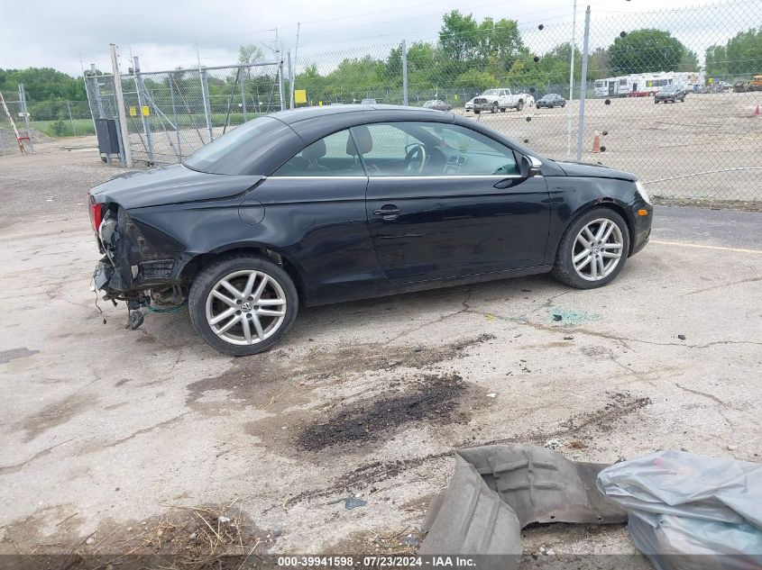 2010 Volkswagen Eos Lux VIN: WVWFA7AH3AV011535 Lot: 39941598