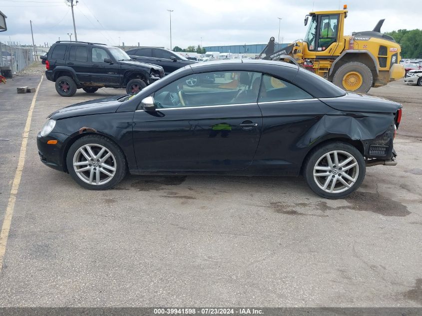 2010 Volkswagen Eos Lux VIN: WVWFA7AH3AV011535 Lot: 39941598