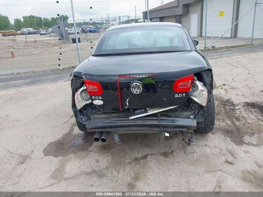 2010 Volkswagen Eos Lux VIN: WVWFA7AH3AV011535 Lot: 39941598