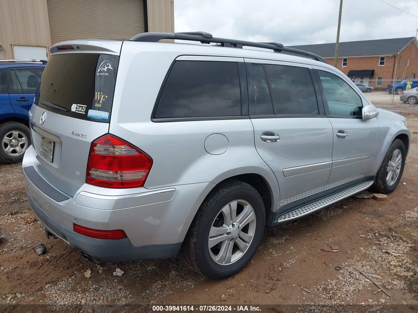 2008 Mercedes-Benz Gl 320 Cdi 4Matic VIN: 4JGBF22E48A378190 Lot: 39941614