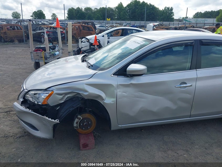 2015 Nissan Sentra S/Sv/Sr/Sl VIN: 3N1AB7AP3FY245623 Lot: 39941649