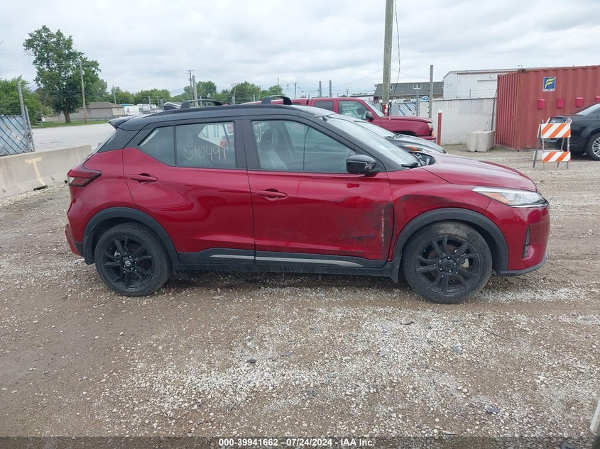 VIN 3N1CP5DVXML478885 2021 NISSAN KICKS SR