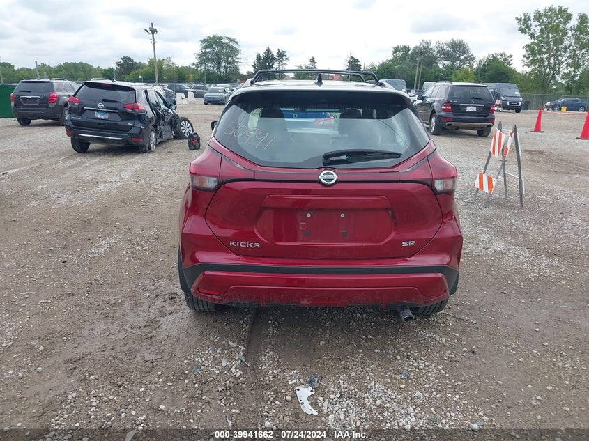 VIN 3N1CP5DVXML478885 2021 NISSAN KICKS SR
