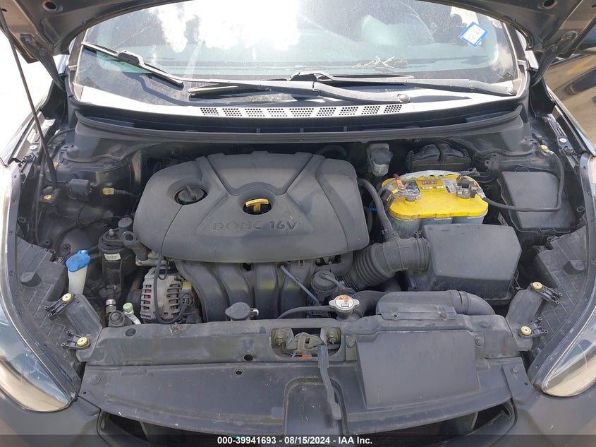 2012 Hyundai Elantra Limited (Ulsan Plant) VIN: KMHDH4AE0CU328717 Lot: 39941693