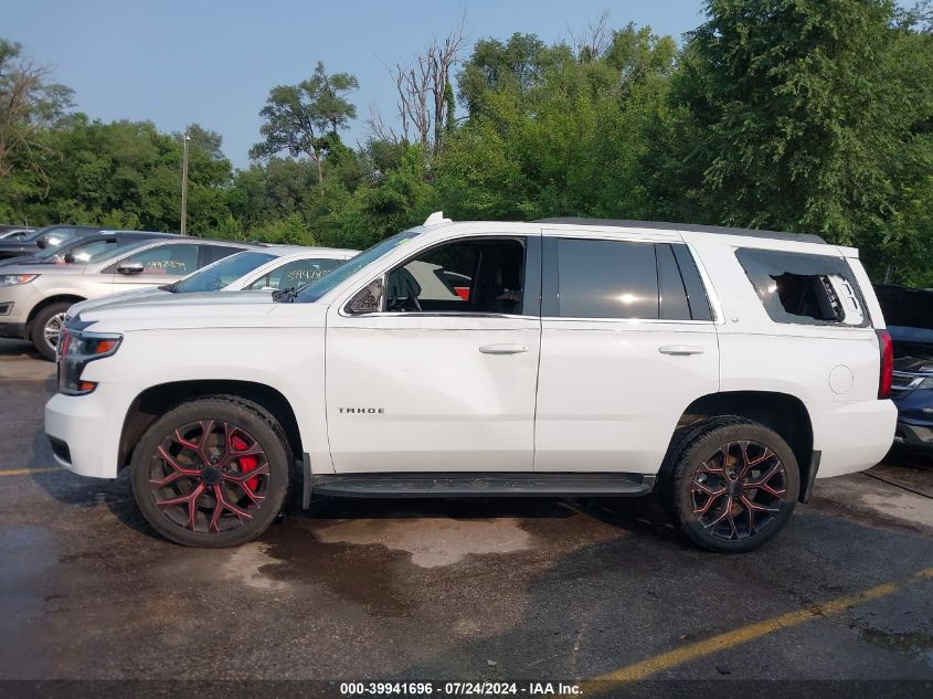 2018 Chevrolet Tahoe K1500 Lt VIN: 1GNSKBKC1JR279503 Lot: 39941696