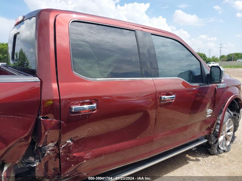 2016 Ford F-150 King Ranch VIN: 1FTEW1EG1GFC83581 Lot: 39941704