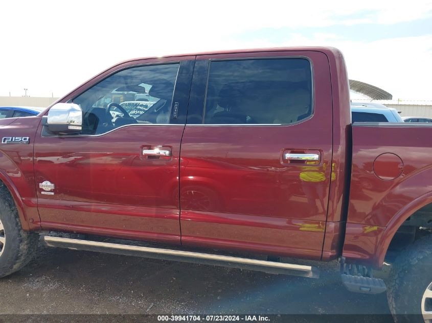 2016 Ford F-150 King Ranch VIN: 1FTEW1EG1GFC83581 Lot: 39941704