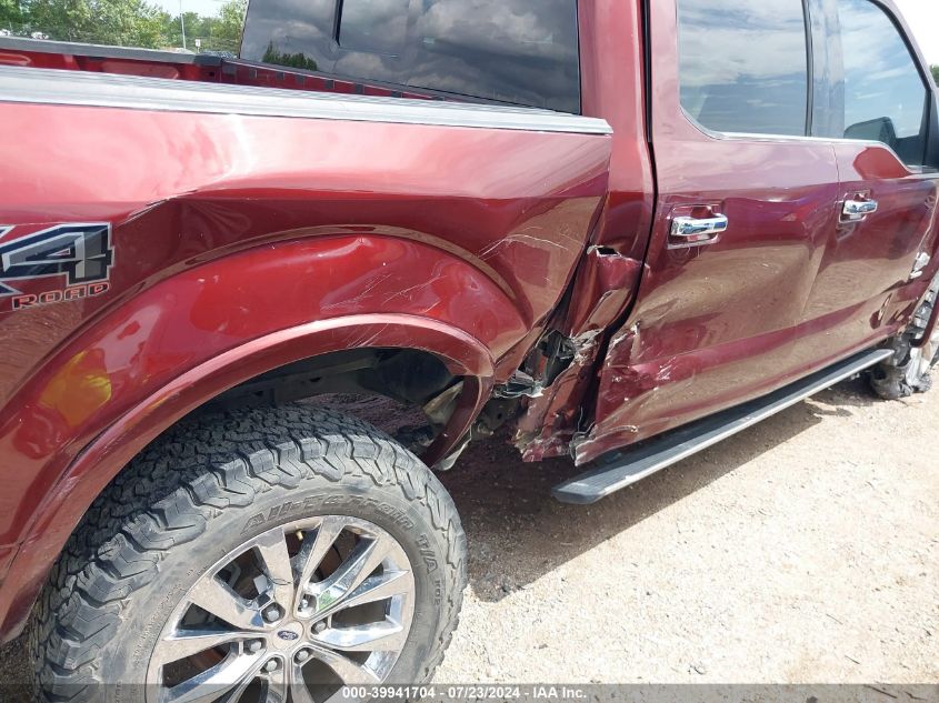 2016 Ford F-150 King Ranch VIN: 1FTEW1EG1GFC83581 Lot: 39941704