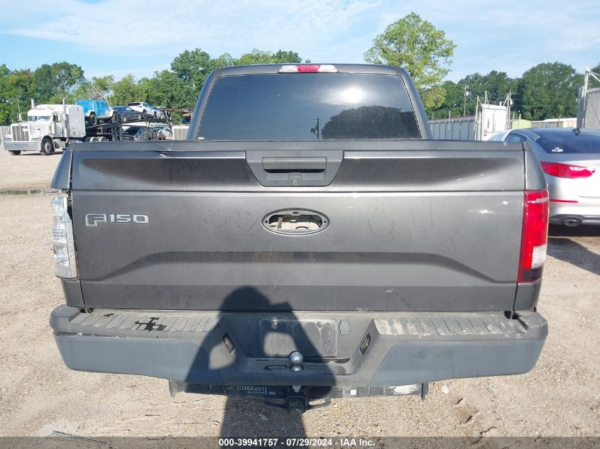 2017 FORD F150 VIN: 1FTEW1E86HKD49589