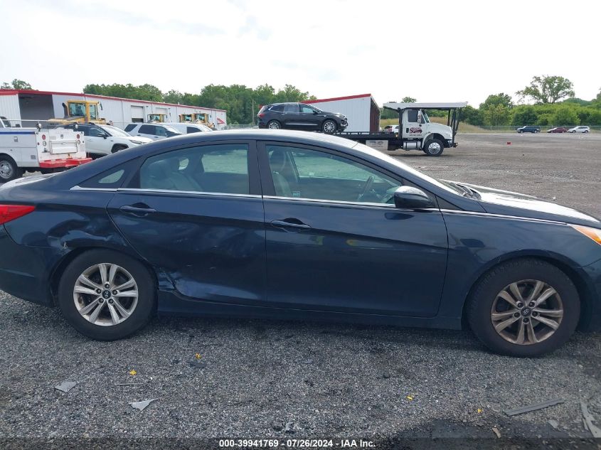 2013 Hyundai Sonata Gls VIN: 5NPEB4AC0DH674867 Lot: 39941769