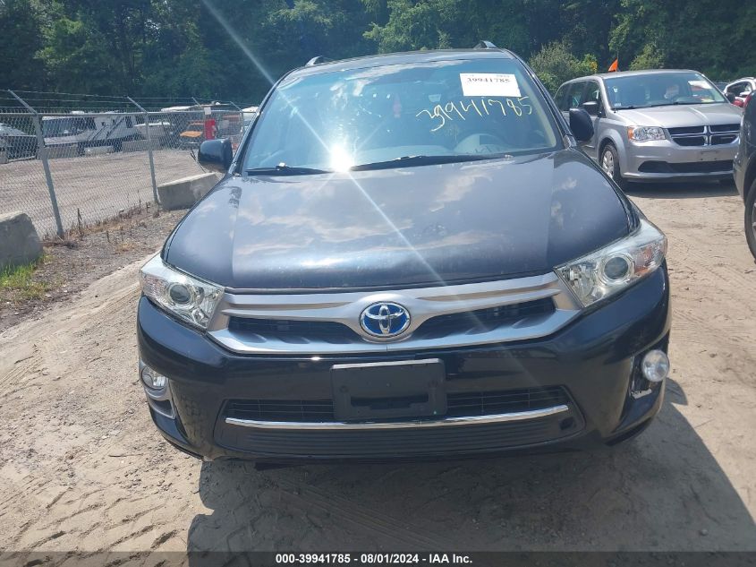 2011 Toyota Highlander Hybrid Limited V6 VIN: JTEDC3EH1B2001671 Lot: 39941785