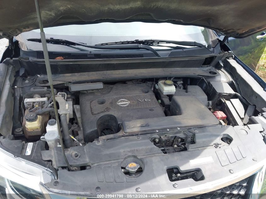 2015 Nissan Pathfinder S/Sv/Sl/Platinum VIN: 5N1AR2MMXFC632493 Lot: 39941798