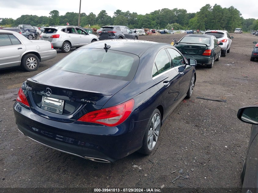 2018 Mercedes-Benz Cla 250 4Matic VIN: WDDSJ4GB6JN674992 Lot: 39941813