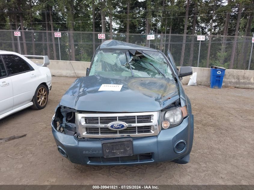 2011 Ford Escape Xls VIN: 1FMCU9C76BKB60742 Lot: 39941821