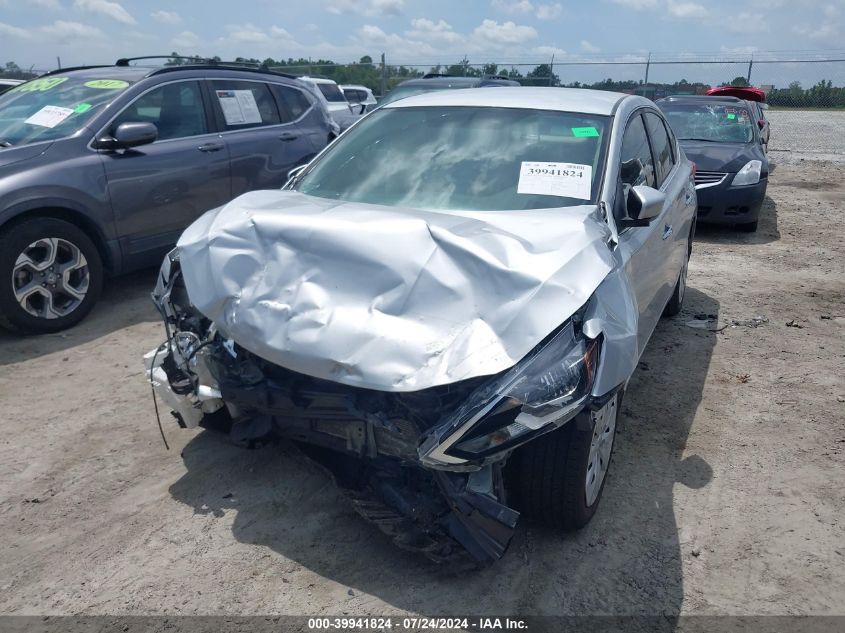 2019 Nissan Sentra S VIN: 3N1AB7AP4KY224001 Lot: 39941824