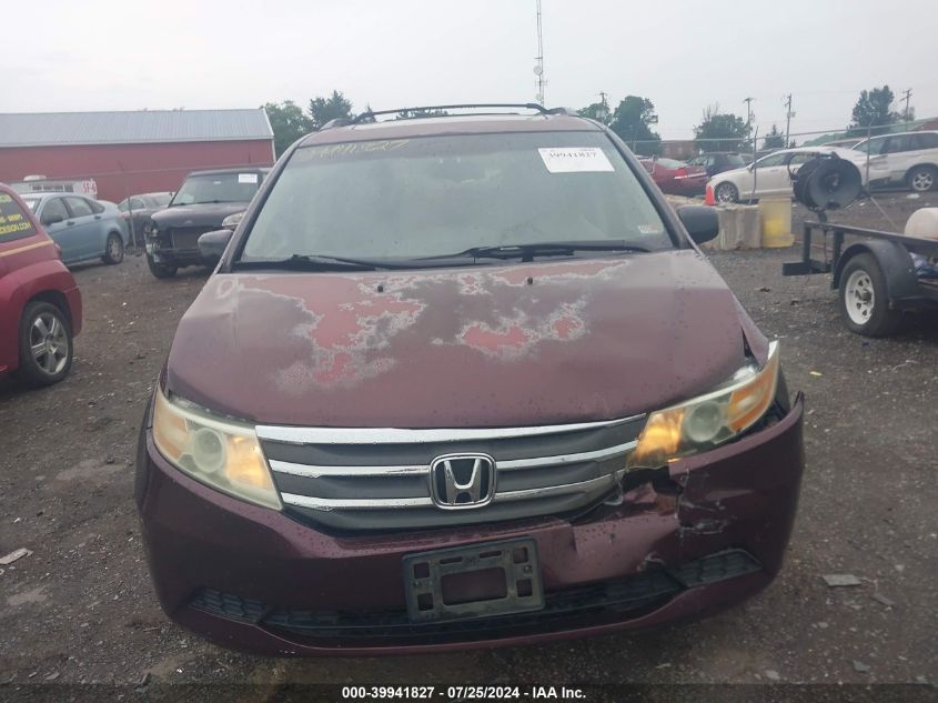 2012 Honda Odyssey Exl VIN: 5FNRL5H66CB013720 Lot: 39941827