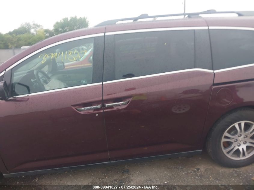 2012 Honda Odyssey Exl VIN: 5FNRL5H66CB013720 Lot: 39941827