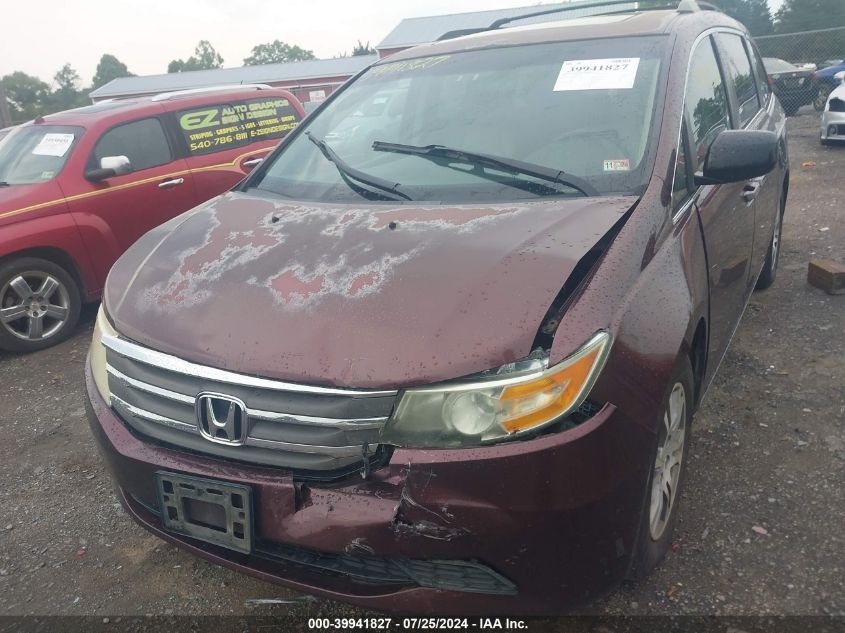 2012 Honda Odyssey Exl VIN: 5FNRL5H66CB013720 Lot: 39941827