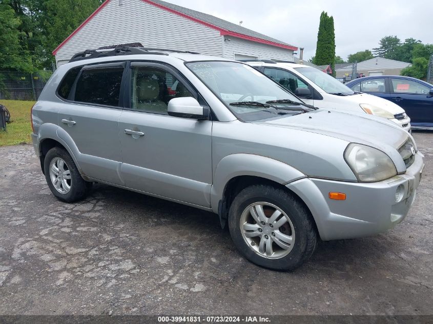 2007 Hyundai Tucson Limited/Se VIN: KM8JN72DX7U506092 Lot: 39941831