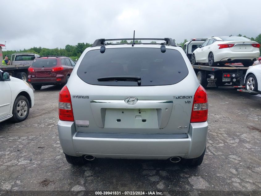 2007 Hyundai Tucson Limited/Se VIN: KM8JN72DX7U506092 Lot: 39941831