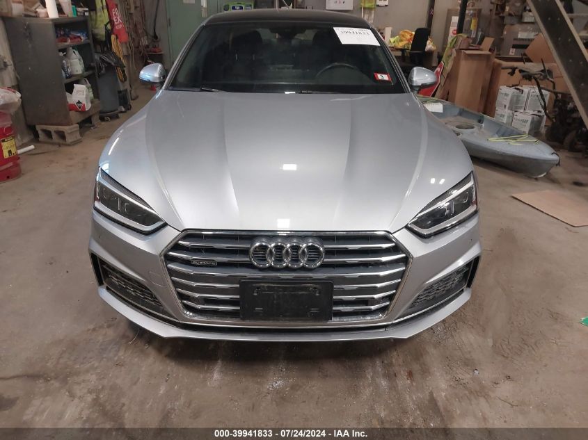 2018 Audi A5 2.0T Premium VIN: WAUENCF50JA115282 Lot: 39941833