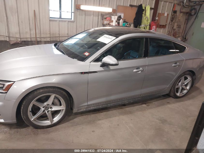 2018 Audi A5 2.0T Premium VIN: WAUENCF50JA115282 Lot: 39941833