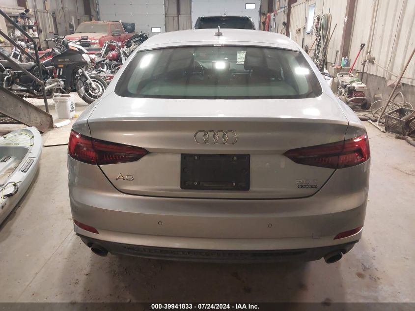 2018 Audi A5 2.0T Premium VIN: WAUENCF50JA115282 Lot: 39941833