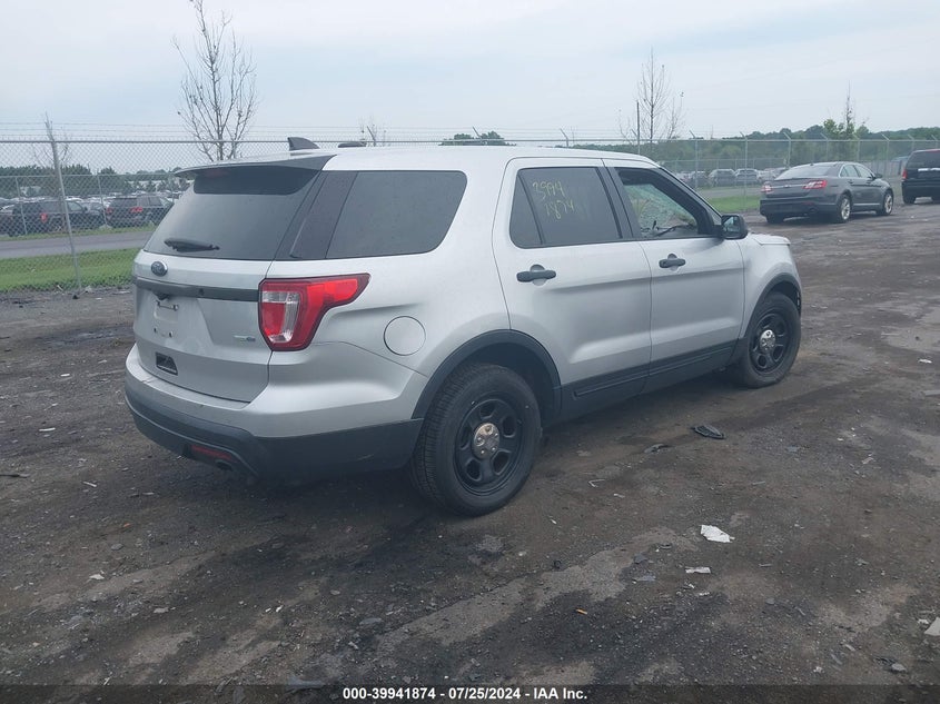 VIN 1FM5K8AR2HGA94568 2017 FORD UTILITY POLICE INTERCEPTOR
