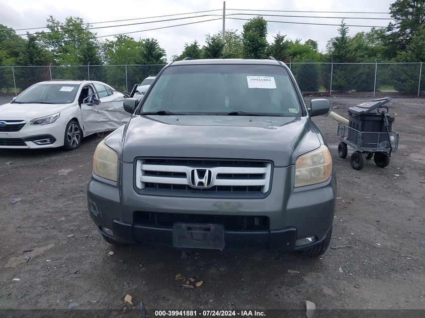 2008 Honda Pilot Se VIN: 5FNYF18308B045667 Lot: 39941881