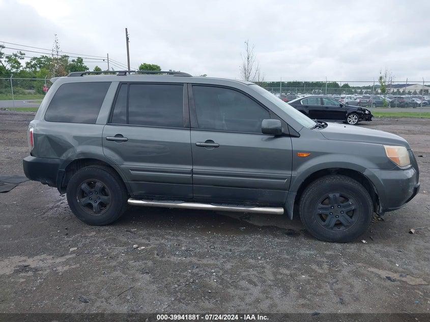 2008 Honda Pilot Se VIN: 5FNYF18308B045667 Lot: 39941881