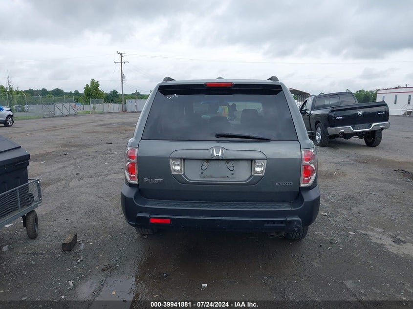 2008 Honda Pilot Se VIN: 5FNYF18308B045667 Lot: 39941881