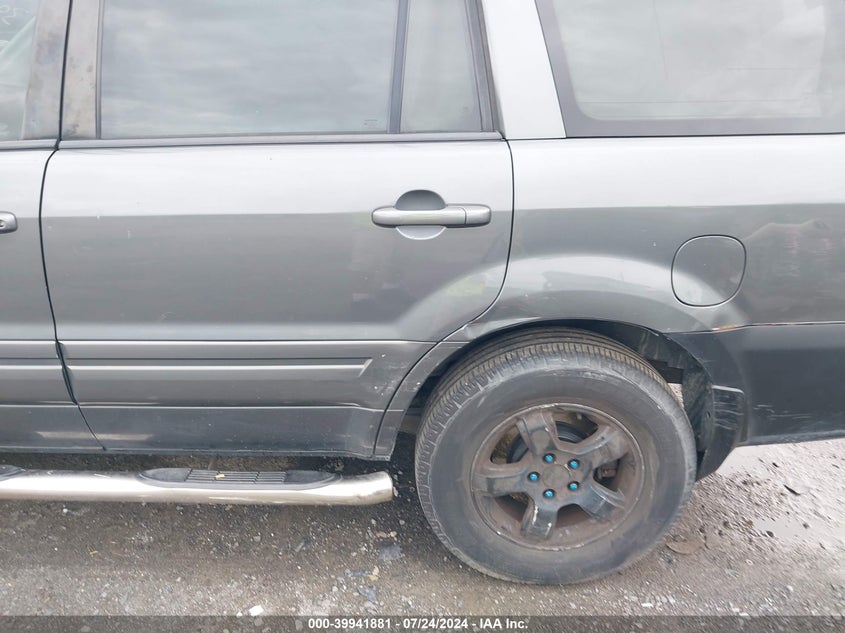 2008 Honda Pilot Se VIN: 5FNYF18308B045667 Lot: 39941881