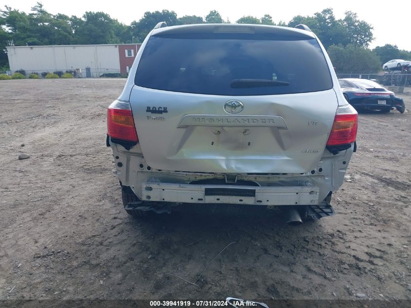 2008 Toyota Highlander VIN: JTEES41A882046556 Lot: 39941919