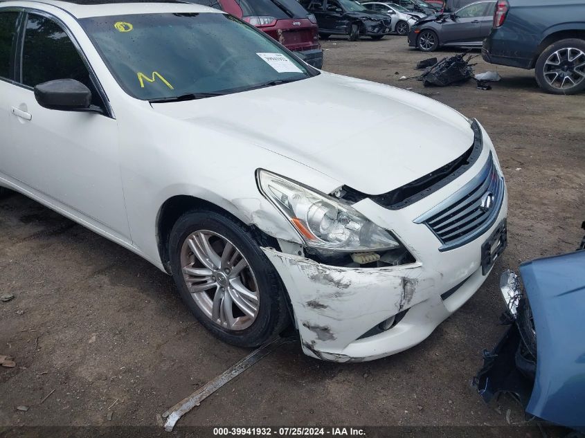 2013 Infiniti G37X VIN: JN1CV6AR9DM765420 Lot: 39941932