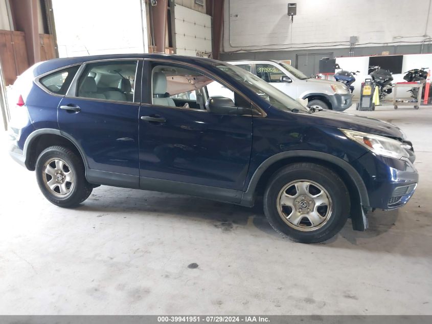 2015 Honda Cr-V Lx VIN: 5J6RM4H39FL068946 Lot: 39941951