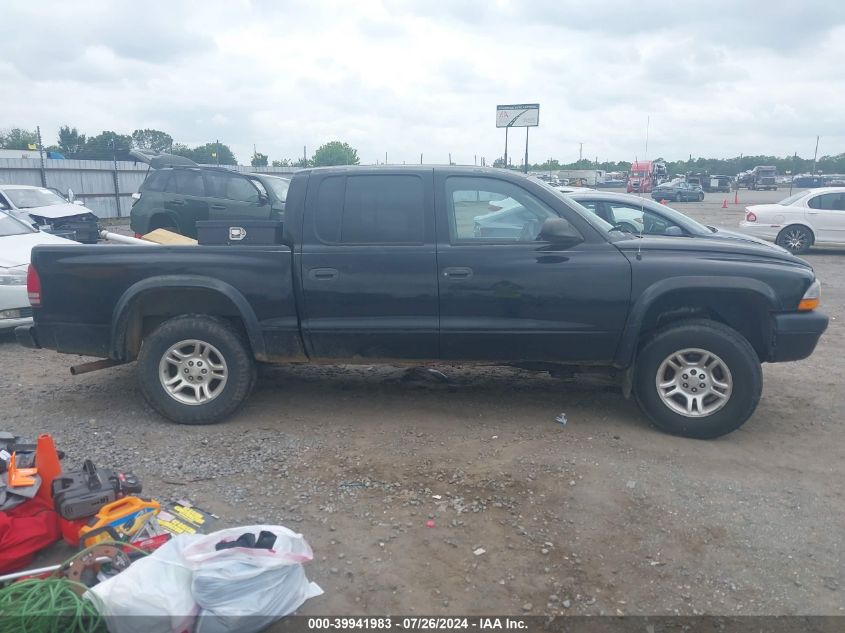 2004 Dodge Dakota Sport/Sxt VIN: 1D7HG38N54S525104 Lot: 39941983