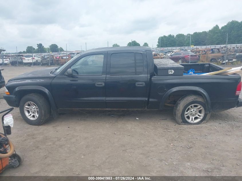 2004 Dodge Dakota Sport/Sxt VIN: 1D7HG38N54S525104 Lot: 39941983