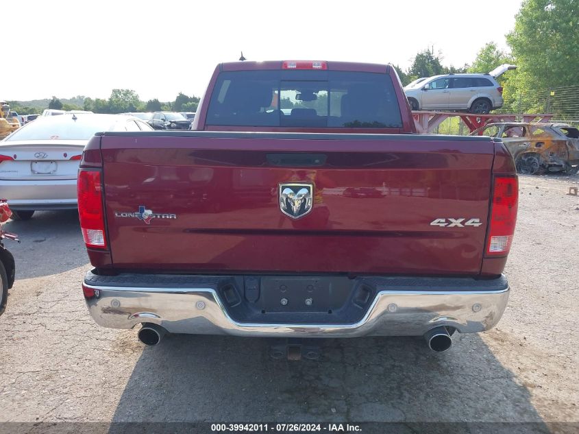 2018 Ram 1500 Lone Star Silver 4X4 5'7 Box VIN: 1C6RR7LT6JS129661 Lot: 39942011