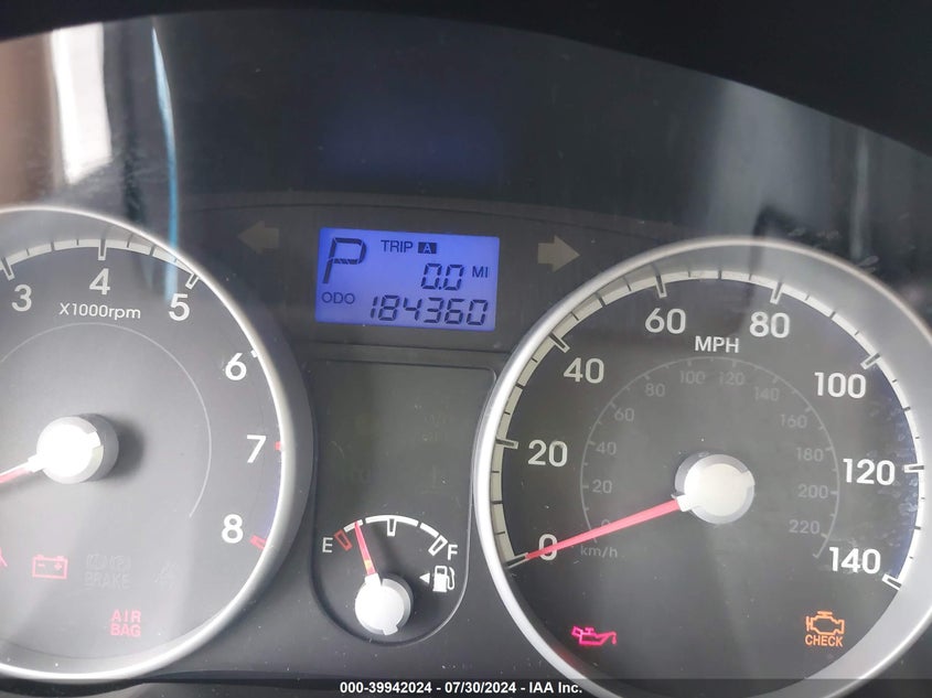 2010 Hyundai Accent Gls VIN: KMHCN4AC8AU499487 Lot: 39942024