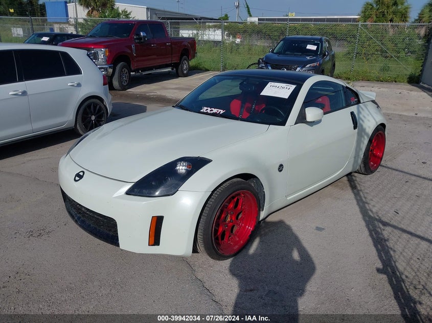 2007 Nissan 350Z Coupe VIN: JN1BZ34D37M502844 Lot: 39942034