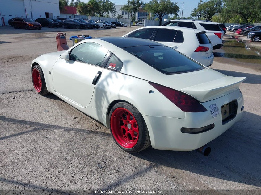 2007 Nissan 350Z Coupe VIN: JN1BZ34D37M502844 Lot: 39942034