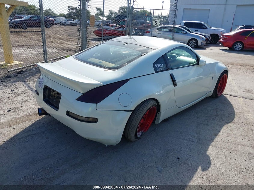 2007 Nissan 350Z Coupe VIN: JN1BZ34D37M502844 Lot: 39942034