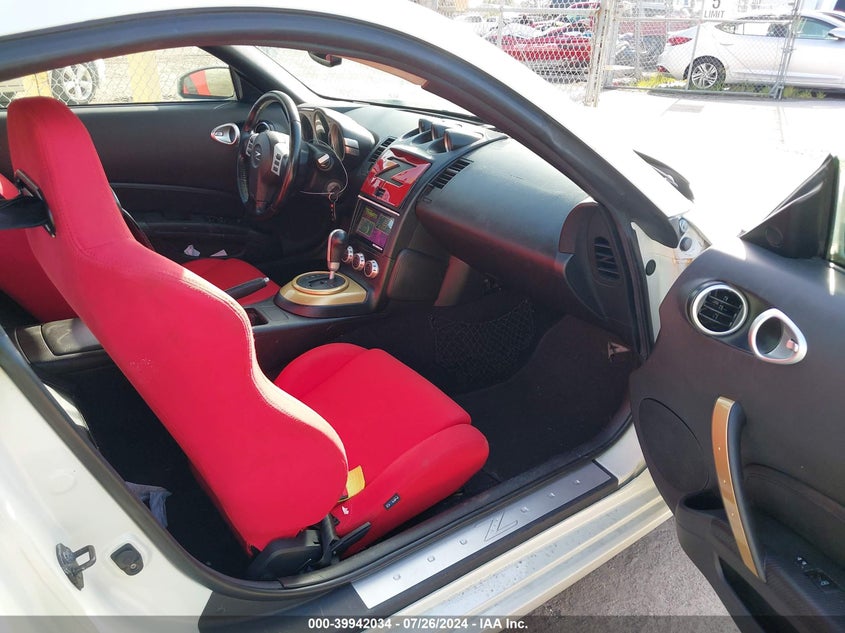 2007 Nissan 350Z Coupe VIN: JN1BZ34D37M502844 Lot: 39942034