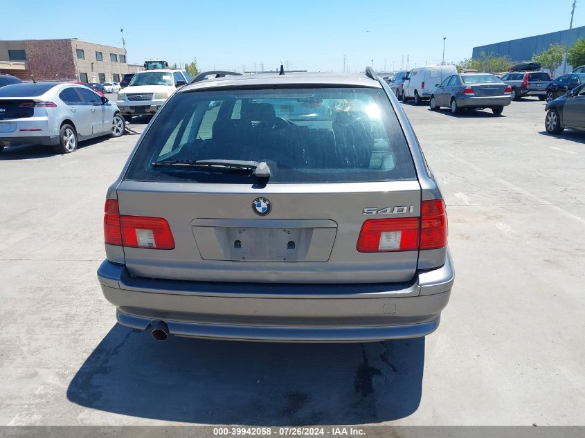 2002 BMW 540It VIN: WBADR63412GN92265 Lot: 39942058