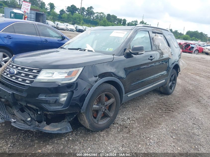 1FM5K8D80GGB00241 2016 Ford Explorer Xlt