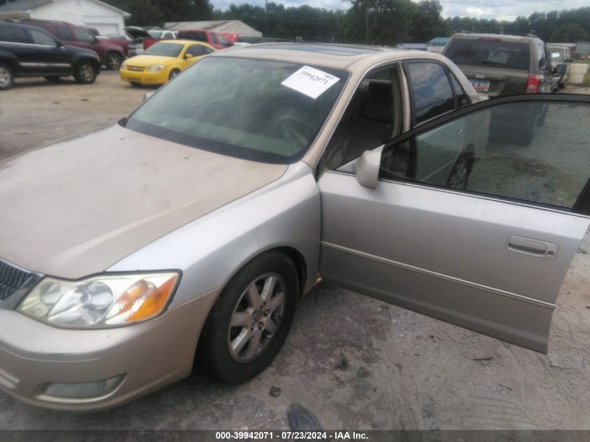 4T1BF28B12U227665 | 2002 TOYOTA AVALON