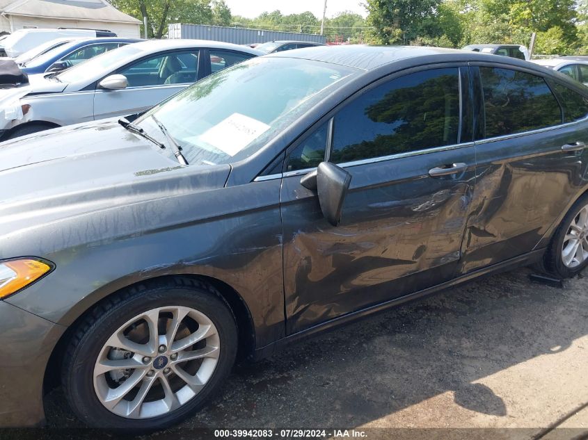 2019 FORD FUSION SE - 3FA6P0HD1KR163021