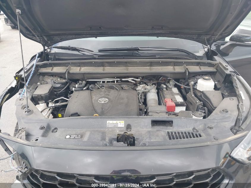 2022 Toyota Highlander Xse VIN: 5TDLZRAH1NS133642 Lot: 39942091